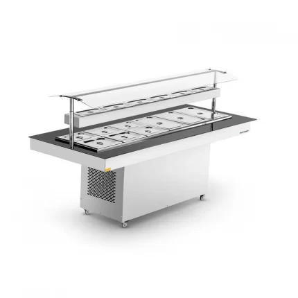 Carro Refrimate New Buffet Quente Frio 12C S/ Cubas