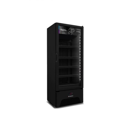 Congelador Vertical Metalfrio Frost Free All Black<br/>