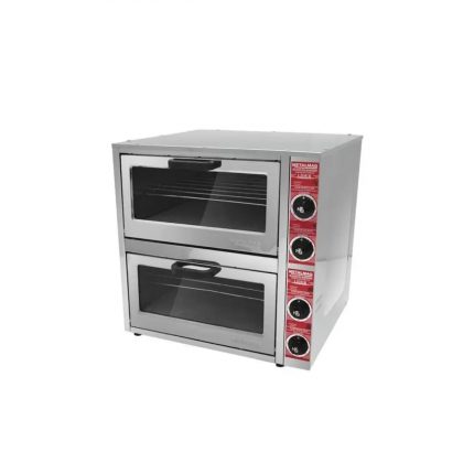 Forno Elétrico Metalmaq 2 Camâras 41X41 Inox
