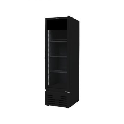 Conservador Fricon Porta Vidro 284L Total Black 110V