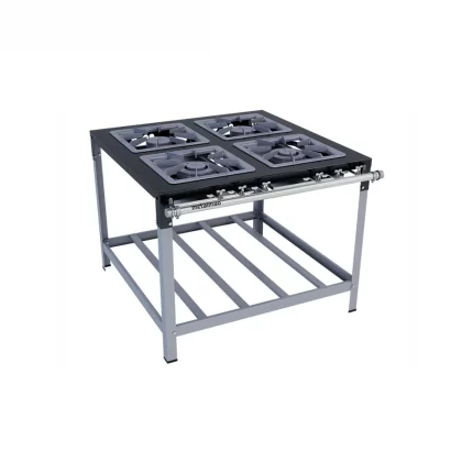 Fogão Metalmaq Stori Premium 4 Bocas Duplas 40X40