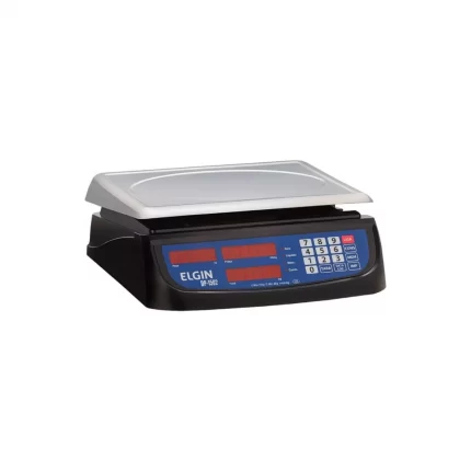 Balança Computadora Elgin 15KG Bateria Preta