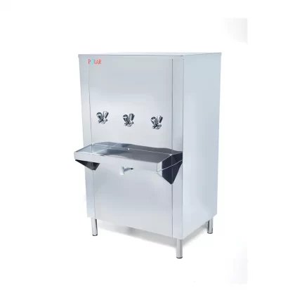 Bebedouro Polar 100L 3 Torneiras Inox 110V