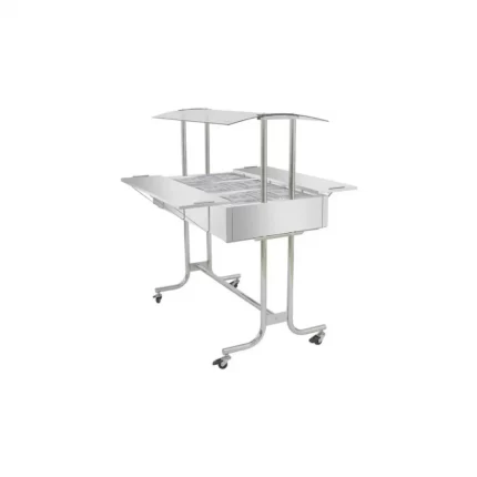 Carro Frio Venâncio Master 6 Cubas Cromado 220V