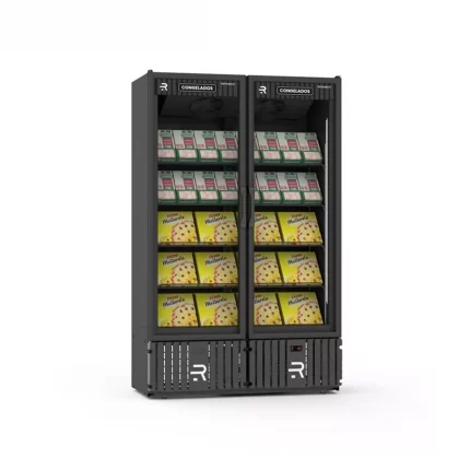 Congelador Refrimate Visa Cooler 2 Portas Preto