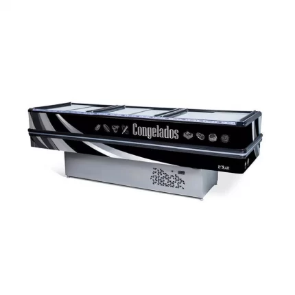 Ilha Congelados Polar 3M Preta 110V