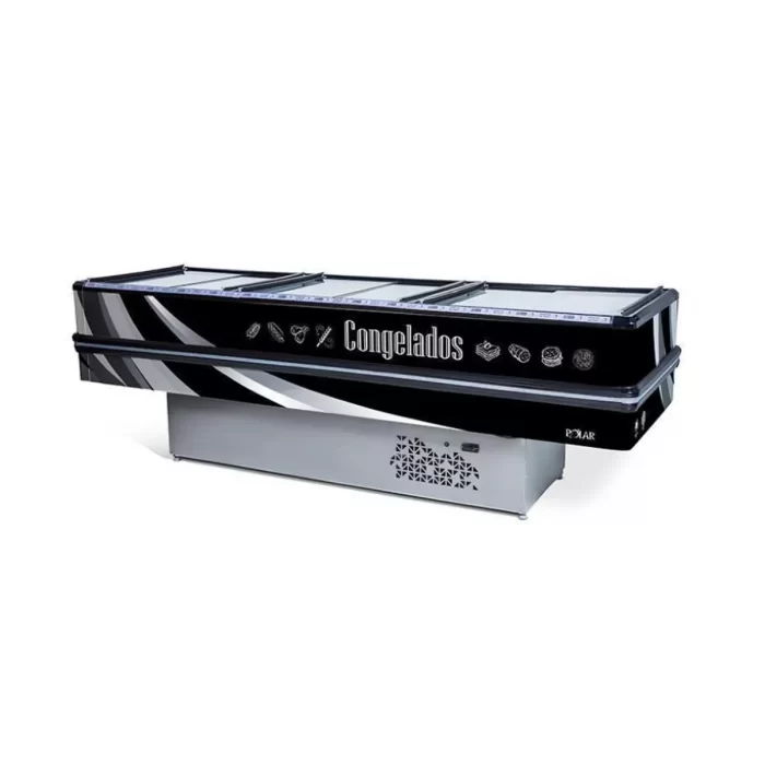 Ilha Congelados Polar 3M Preta 110V - Imagem 1