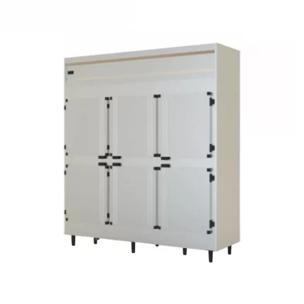 Minicâmara Ormifrio 6 Portas 1275L Inox 110V