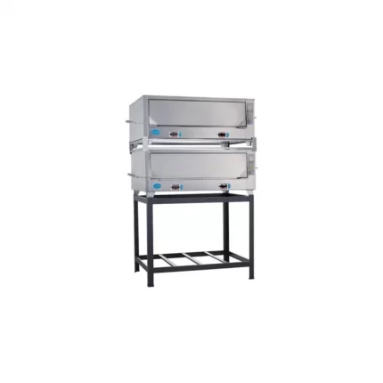 Forno Gás Metalnox 90X70 2 Câmaras