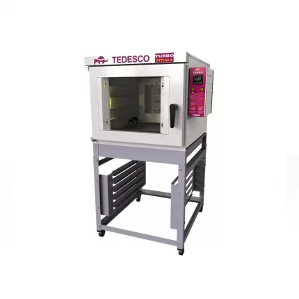 Forno Elétrico Turbo Tedesco 5 Assadeiras Inox