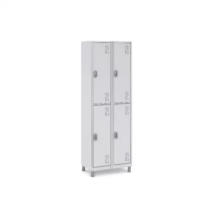 Guarda-Roupas W3 Cinza 2 Portas Smart Continuação