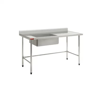 Pia Sulfisa 1 Cuba 60X50 Esquerda Desmontada Inox