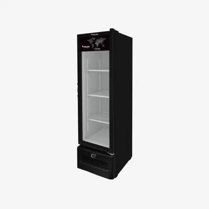 Conservador Fricon Tripla Ação 284L Porta Vidro Preto