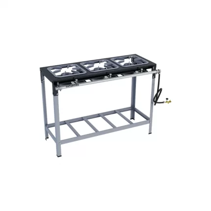 Fogão Industrial Metalmaq Pintado 3 Bocas 30X30