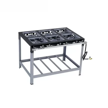 Fogão Industrial Metalmaq 6 Bocas 40X40<br/>
