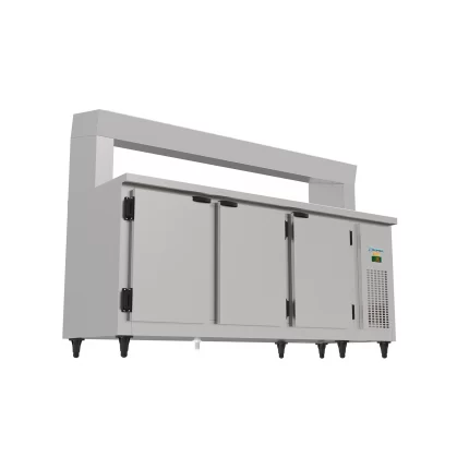 Balcão Condimentadora Kofisa 1,85M Inox 220V