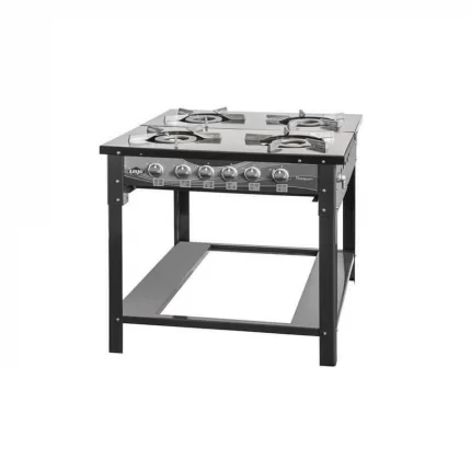 Fogão Semi-Industrial Layr Titanyum 4 Bocas Esmaltado<br/>