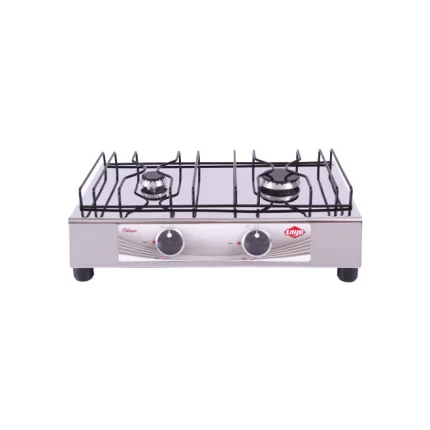 Fogão Layr Platinyum 2 Bocas Inox<br/>