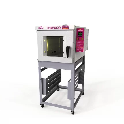 Forno Elétrico Turbo Tedesco 4 Assadeiras Monofásico