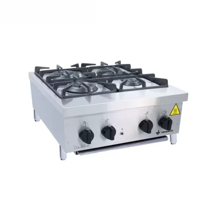 Fogão Industrial Venâncio Don Bidone 4 Bocas Mesa<br/>