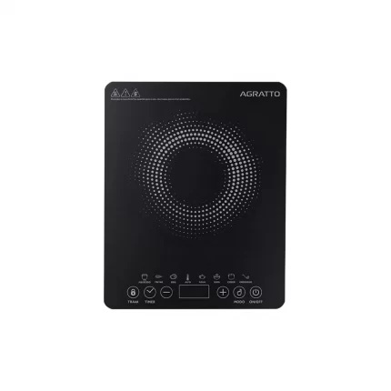 Fogão Indução Agratto 1 Boca Preto 110V