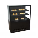 Balcão Vitrine Estufa Polar New Black 1M 220V