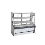 Balcão Vitrine Ormifrio Firenze 1,80M Inox Azul