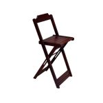 Cadeira Dobrável Guará Bistô Imbuia