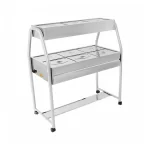 Carro Térmico Self Service IBET Duplo 6 Cubas