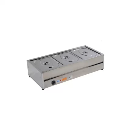 Rechaud Térmico IBET 3 Cubas 1/2 Luxo 110V<br/>