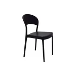 Cadeira Tramontina Sissi Preta S/ Braços