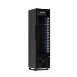 Refrigerador Imbera VR08 Porta Vidro Total Black Inverter Bivolt