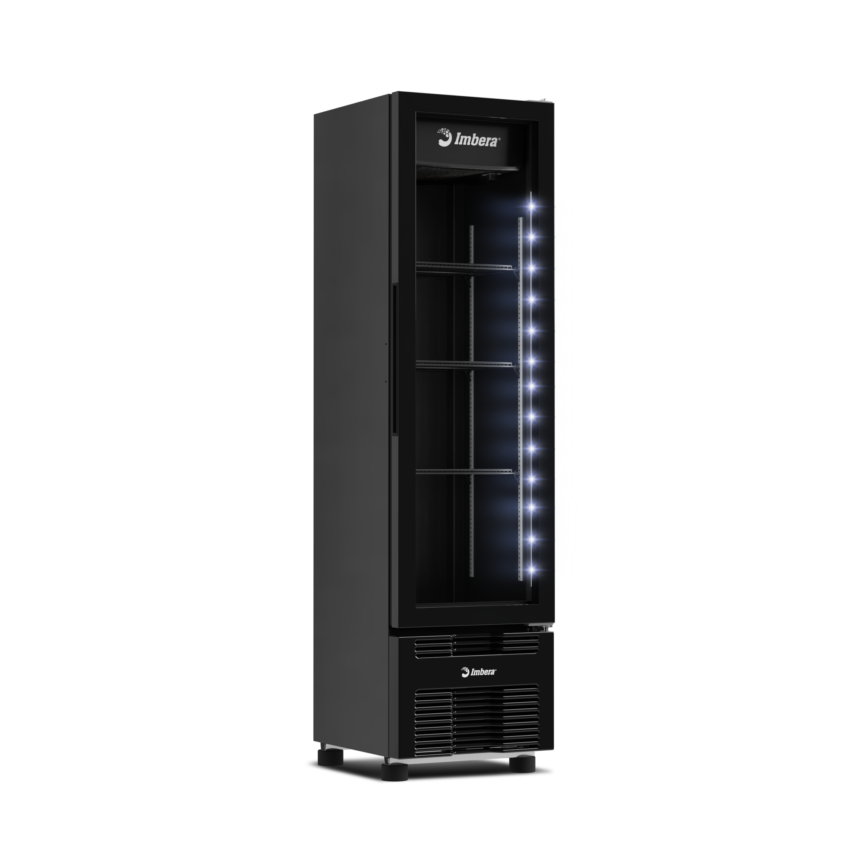 230.65.3210 Refrigerador Imbera VR08 Porta Vidro Total Black Inverter Bivolt - Imagem 1