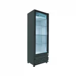 Refrigerador Vertical Imbera VR16 454L Porta Vidro Preto