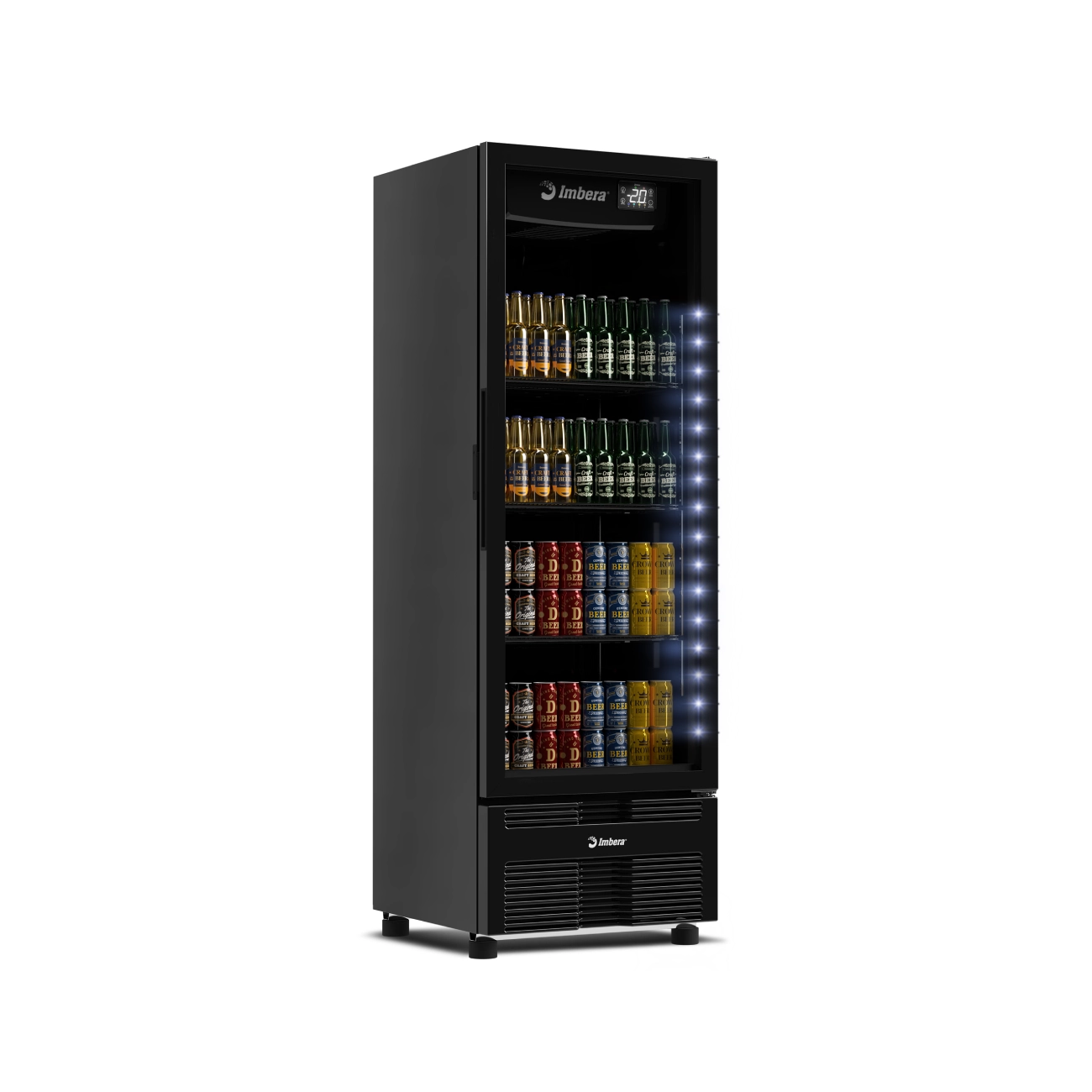 230.65.3487 Cervejeira Imbera CCV355 Porta Vidro Full Black Inverter Bivolt - Imagem 1