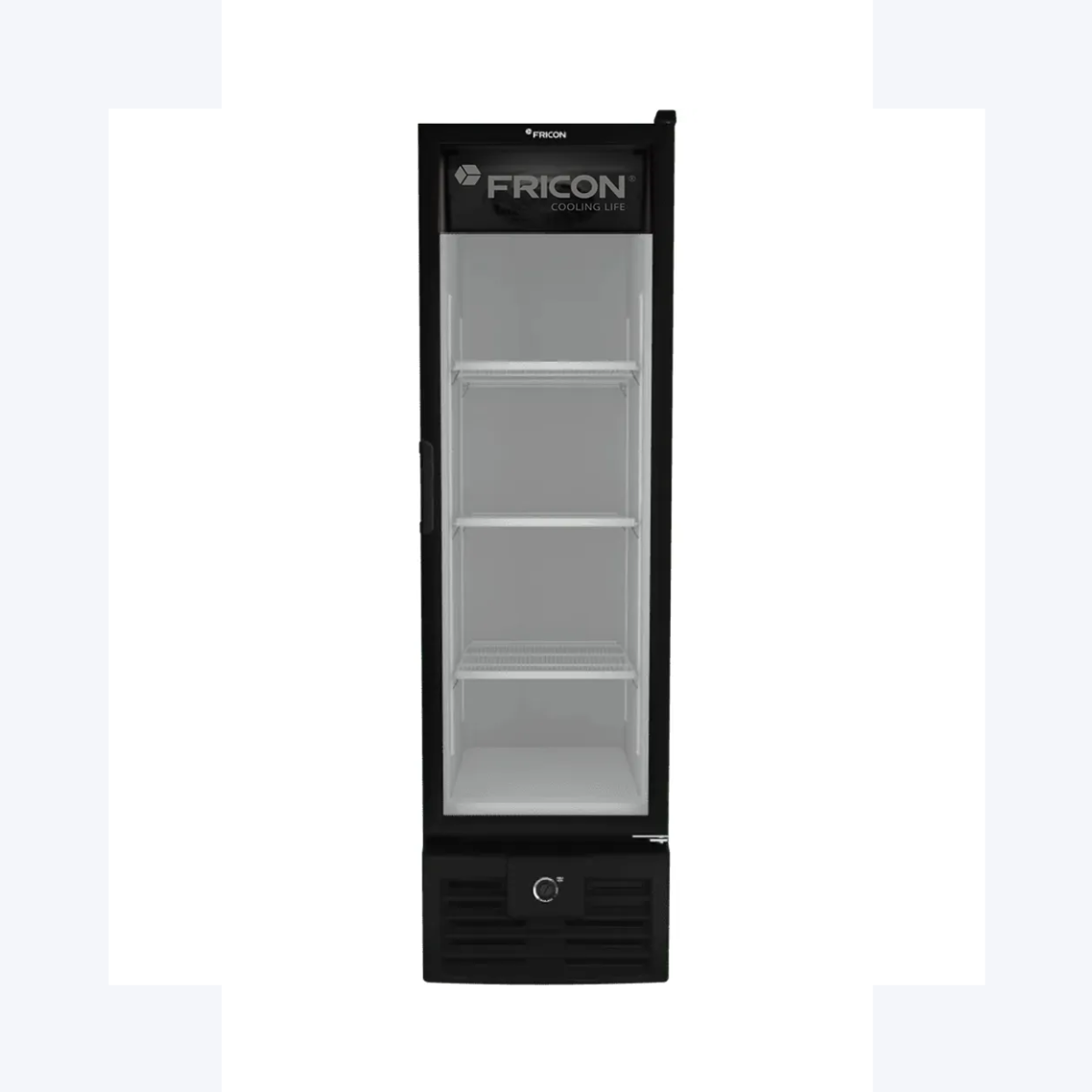 230.75.0084 Conservador Vertical Fricon VCET284 Porta Vidro Preto 220V - Imagem 1