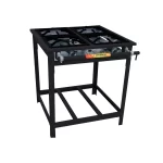 Fogão Industrial Venâncio Vulcão 4 Bocas 30X30 C/ Pé<br/>