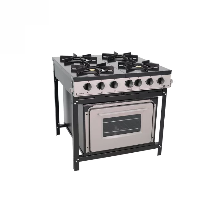 Fogão Semi-Industrial Venâncio Bravo 4 Bocas C/ Forno<br/> - Imagem 1
