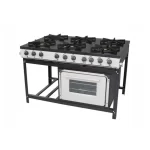 Fogão Semi-Industrial Venâncio Bravo 6 Bocas C/ Forno <br/>
