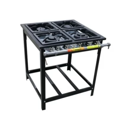 Fogão Industrial Venâncio Extra 4 Bocas 30X30 P7 C/ Pé