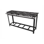 Fogão Industrial Venâncio Extra 4 Bocas 30X30 C/ Pé<br/>