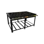 Fogão Industrial Venâncio Maxi 6 Bocas Duplas 40X40 Central