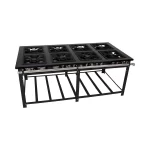 Fogão Venâncio Maxi 8 Bocas Duplas 40X40 Central<br/>
