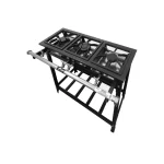 Fogão Industrial Gás Fundiferro 3 Bocas Perfil 5