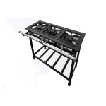 Fogão Industrial Fundiferro 3 Bocas 30X30 Pintado<br/>