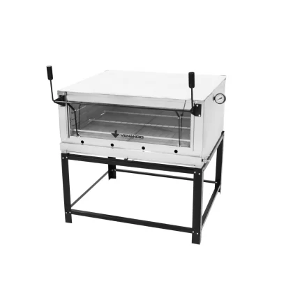 Forno Gás Venâncio Roma 90 Inox Refratário<br/>