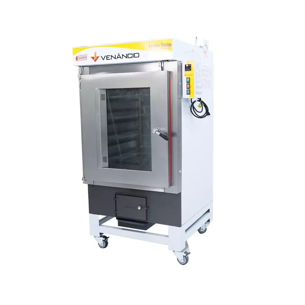 368.95.0101 Forno Lenha Venâncio Ciclone FCLT8 8 Esteiras 110V - Imagem 1