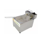 Fritador Elétrico Óleo Ital Inox 1 Cuba 5L Mesa 110V<br/>
