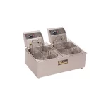 Fritador Elétrico Óleo Monarcha 6L Duplo 220V<br/>