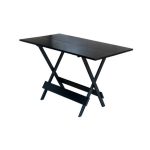 Mesa Madeira Guará 120X70 Preta